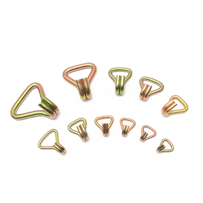 3 inch 10ton geel zink vergulde dubbele J haak zware draad dubbele j haak