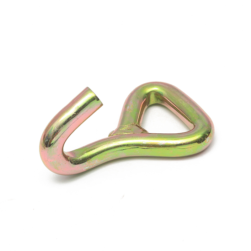 1,5 inch 3t gele zink vergulde j haak metalen single j haak