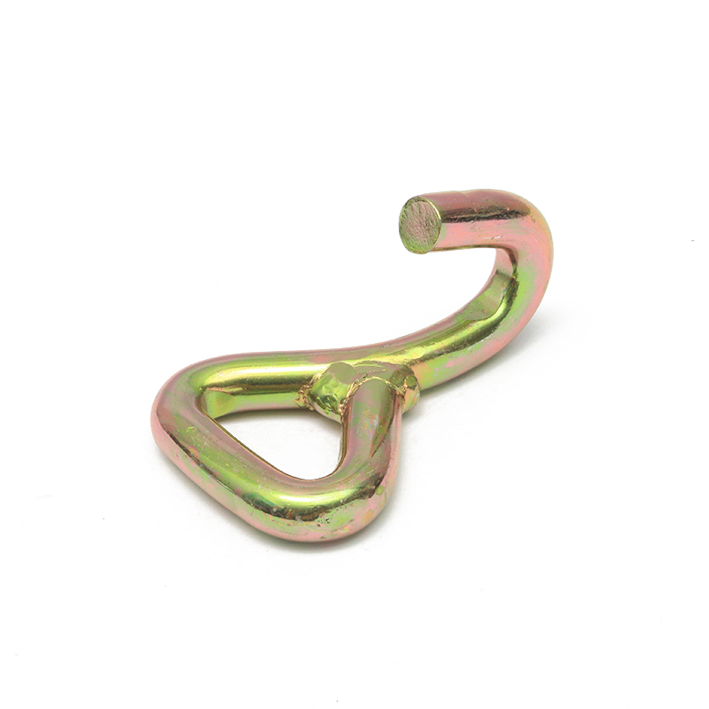 1,5 inch 3t gele zink vergulde j haak metalen single j haak