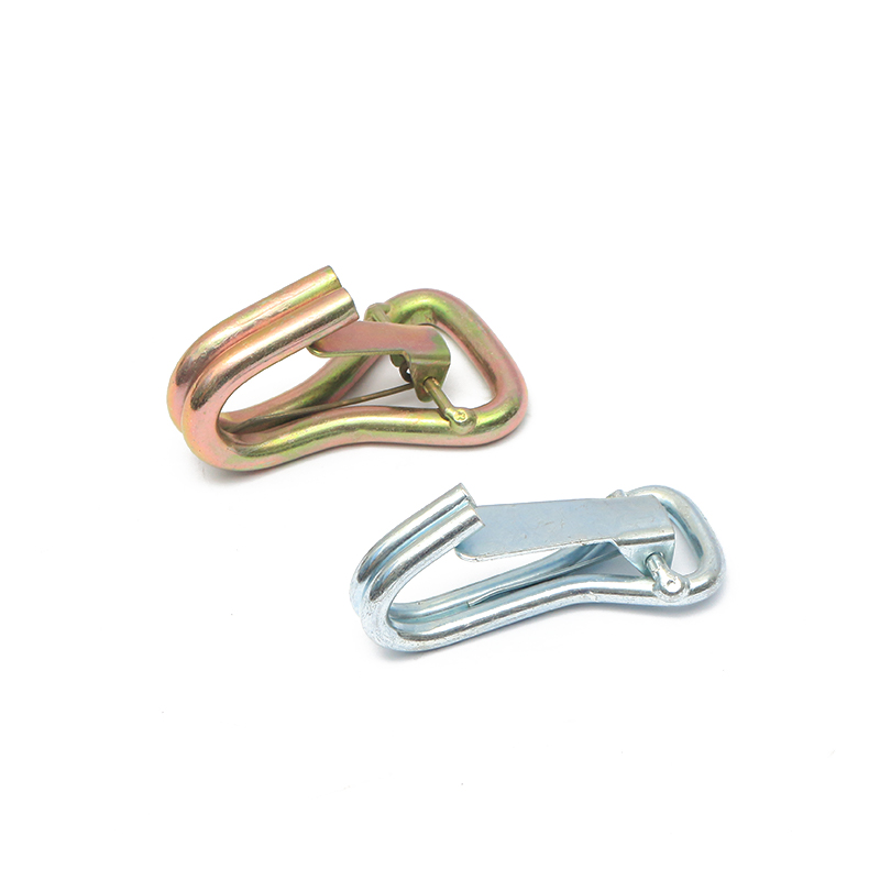 1,5 inch 2t gegalvaniseerde dubbele J -haak met vergrendelingshaak