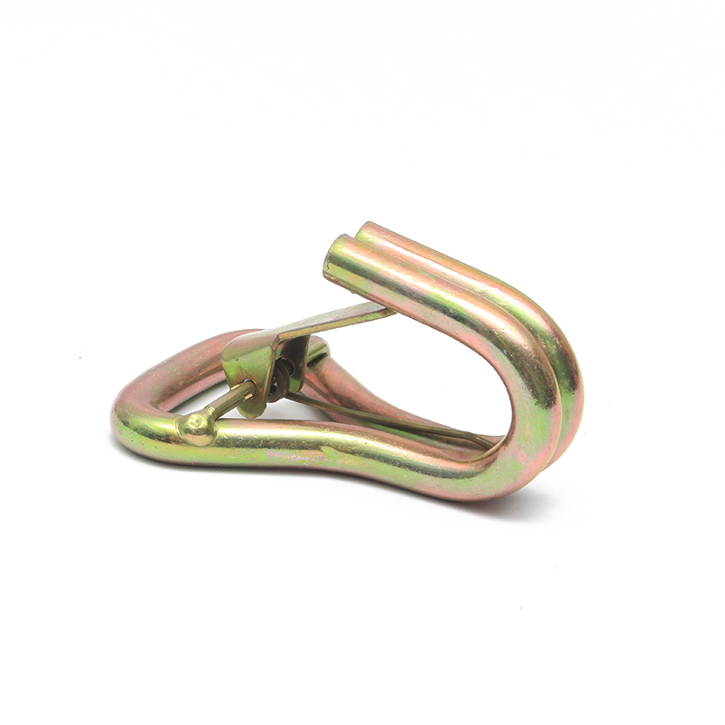 1,5 inch 2t gegalvaniseerde dubbele J -haak met vergrendelingshaak