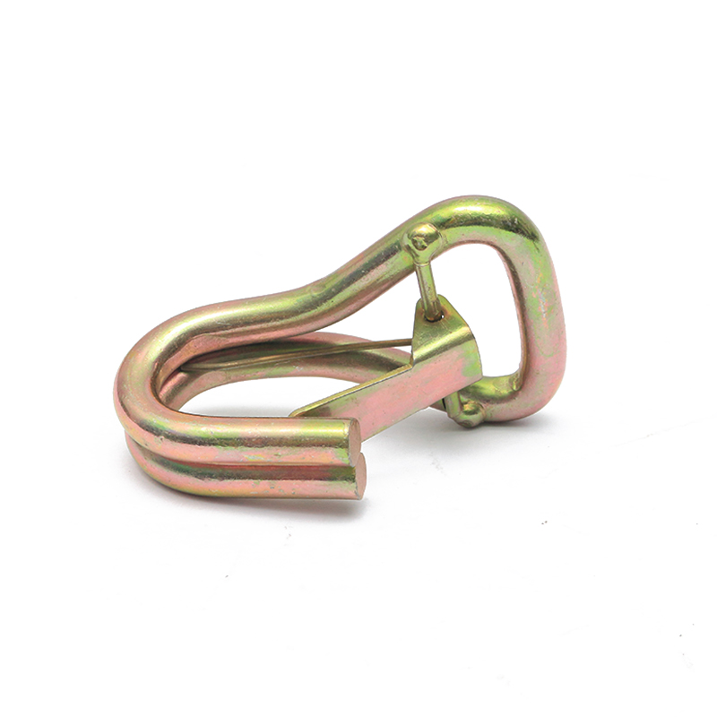 1,5 inch 2t gegalvaniseerde dubbele J -haak met vergrendelingshaak